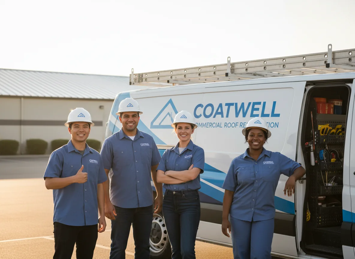 Commercial roof coating company in Shelbyville, TX